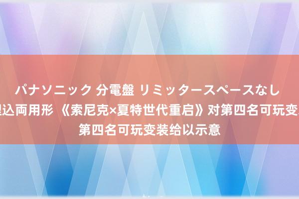 パナソニック 分電盤 リミッタースペースなし 露出・半埋込両用形 《索尼克×夏特世代重启》对第四名可玩变装给以示意